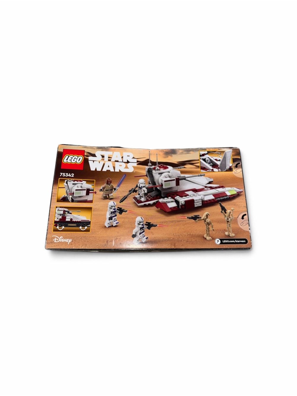 LEGO Star Wars Republic Gunship - White, Red, Dark Red, Black